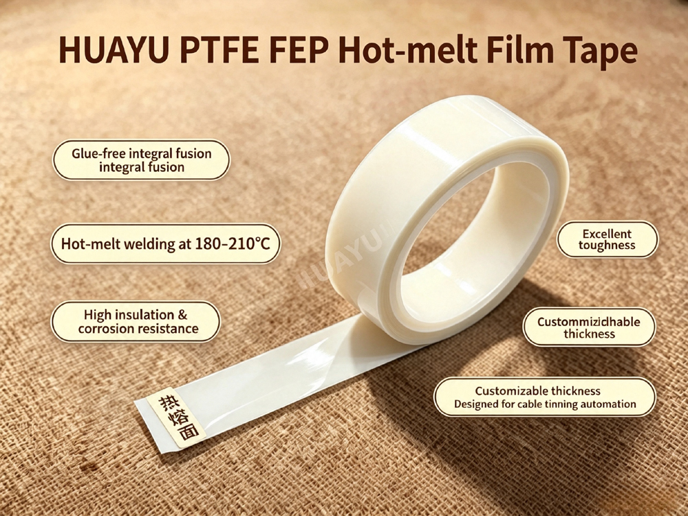 PTFE FEP Film Hot Melt Tape PTFE FEP Film Hot Melt Tape
